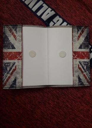 Обложка на паспорт с флагом великобритании, англии / классный вариант на подарок2 фото