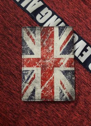 Обложка на паспорт с флагом великобритании, англии / классный вариант на подарок3 фото