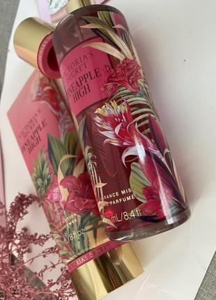 Спрей и лосьон для тела tropic nectar fragrance mist pineapple high victoria’s secret2 фото