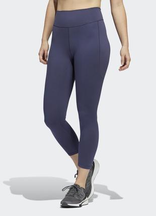 Спортивные леггинсы лосины для тренировок adidas performance yoga studio hc66385 фото