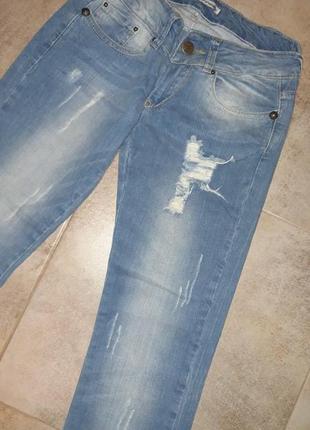 Новые джинсы высокой fornarina турция размер 40,м5 фото