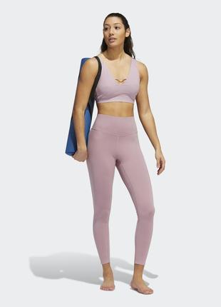 Спортивные лосины леггинсы adidas yoga luxe studio 7/8 leggings
hd4424