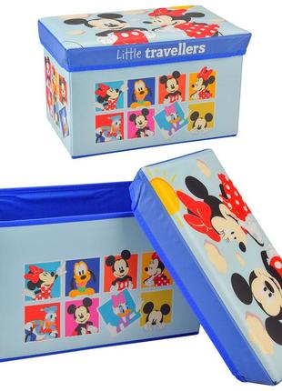 Кошик-скринька для іграшок d-3526 (12 шт.) mickey mouse, у пакеті 40*25*25 см