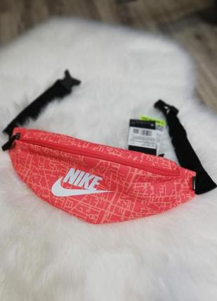 Сумка на пояс nike heritage waistpack small 3l арт. dc5097-8143 фото