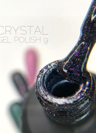 Гель-лак світловідбиваючий crooz crystal gel polish №9 (8 мл)