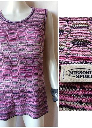 Missoni sport гарний італійський топ майка