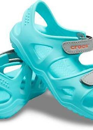 Дитячі сандалії crocs release в розмірі 30