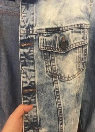 Джинсовая куртка,джинсовка2 фото