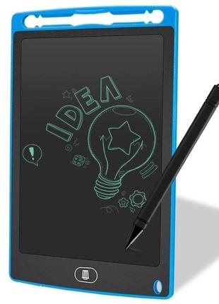 Планшет для малювання 8,5" lcd writing tablet графічний планшет - wt-01 синій1 фото