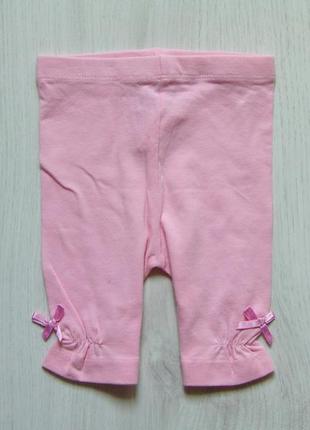 Ніжні укорочені брюки для маленької модниці. baby. розмір 9-12 місяців