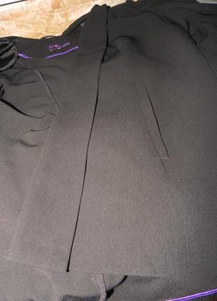 Вечерний пиджак-накидка отличного качества от мирового бренда marks & spencer6 фото
