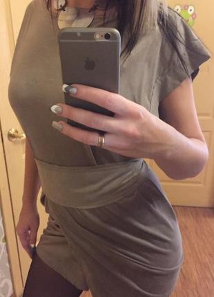 Замшеве плаття