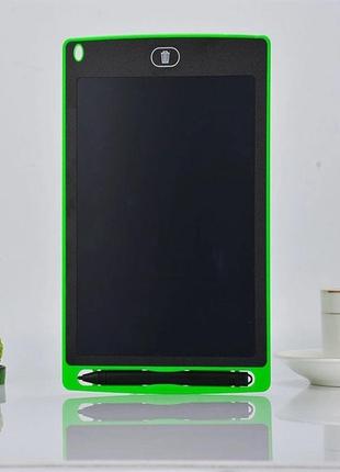 Детский электронный lcd планшет для рисования со стилусом, графический планшет диагональ 10", monotab-10-green