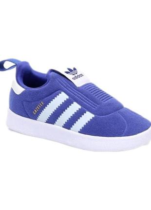 Кроссовки adidas gazelle 360 kids blue - 23 размер