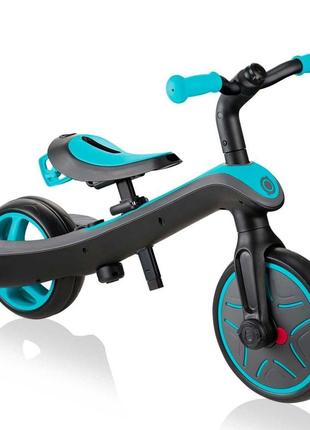 Триколісний велосипед-біговел globber explorer trike 2 в 1 teal2 фото