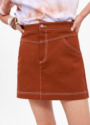 Міні спідниця zara 4