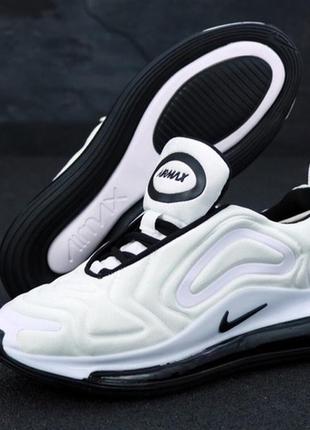 Чоловічі білі кросівки найк nike air max 720 white.