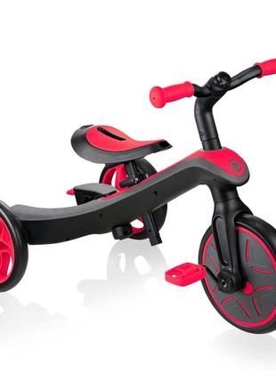 Трехколесный велосипед–трансформер globber explorer trike 4 в 1 red4 фото