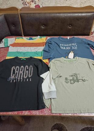 Футболка с длинными рукавами 3-4