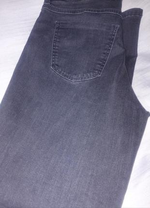 Базові жіночі джинси, укорочені джинси, сірі джинси, жіночий одяг, жіноче взуття3 фото