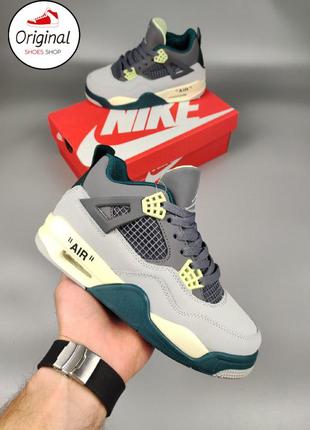 Женские кроссовки nike air jordan 4 retro se 95 neon