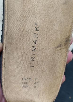 Ортопедичні шльопанці фірми primark.розмір 40.на корковій підошві6 фото