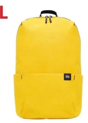 Рюкзак xiaomi mi colorful small backpack 7l yellow1 фото