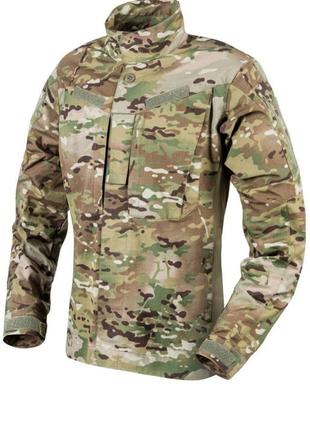 Рубашка убакс полевая куртка (котель) helikon-tex mbdu shirt nyco ripstop multicam (bl-mbd-nr-34) разм.xl
