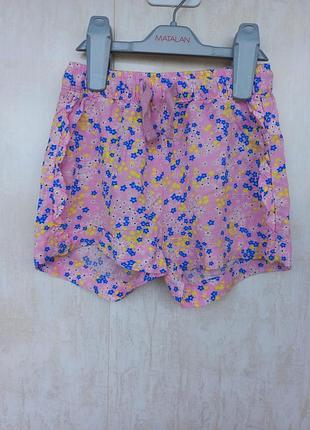 Легкие пляжные шорты из вискозы