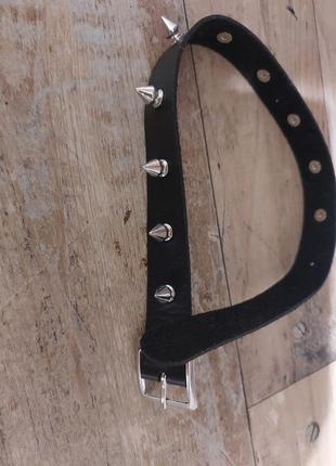 Кожанный ошейник