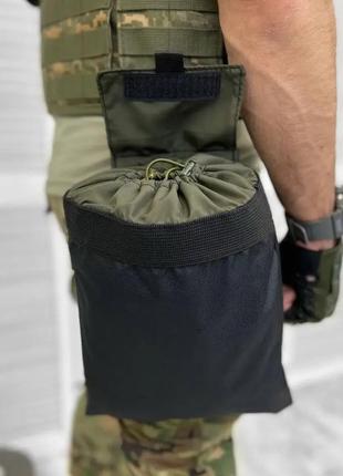 Тактическая сумка подсумок для сброса fagot (черный)