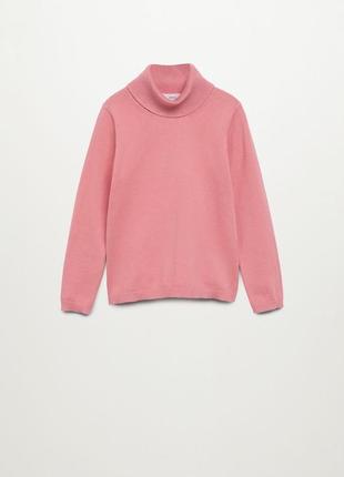 Свитер с высоким воротом mango