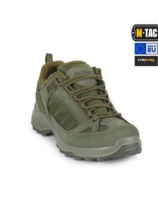 Кросівки військові m-tac тактичні демі ranger green одива зелені olive (37 р.)