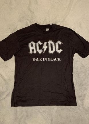 Женская футболка acdc