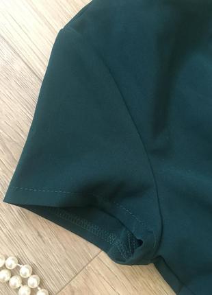 Сукня темно зелене бірюзове7 фото