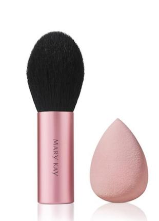 Набор из кисти для хайлайтера и спонжа для контуринга, новинка