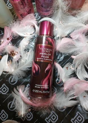 Парфумований спрей для тіла victoria's secret merlot pear