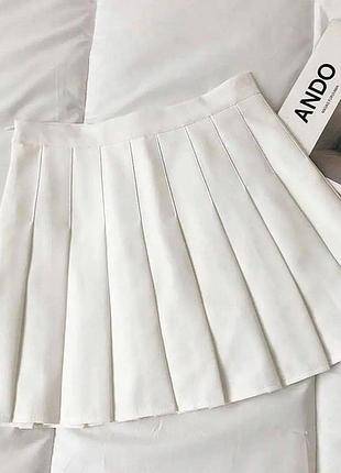 Женская мини-юбка с шортиками4 фото