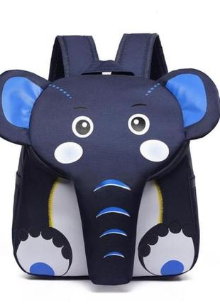 Детский рюкзак слоник navy blue