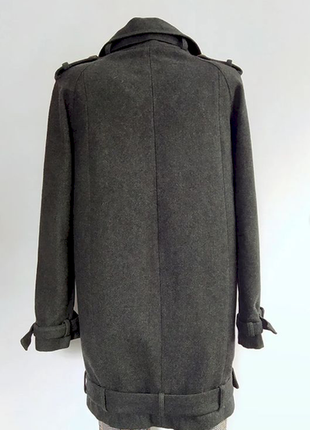 Дизайнерское пальто кокон, италия3 фото