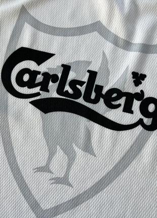 Мужская винтажная коллекционная футбольная футболка форма джерси liverpool fc carlsberg5 фото