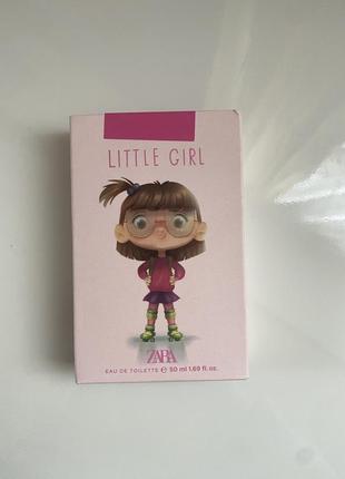 Детский парфюм zara little girl