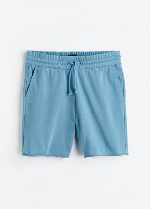 Шорты джоггеры h&m 0967417034 s m l голубой