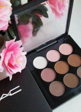 Тени для век mac eye shadow palette times nine2 фото