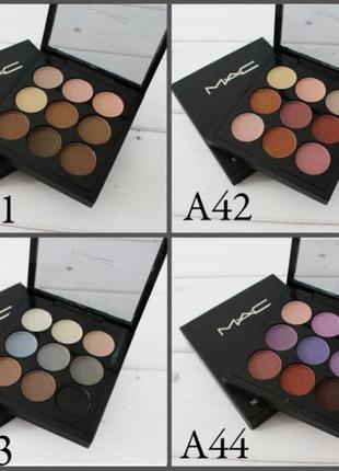 Тени для век mac eye shadow palette times nine8 фото