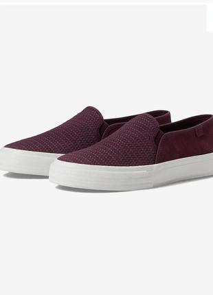 Слипоны keds натуральная замша 7,5/37/37,5