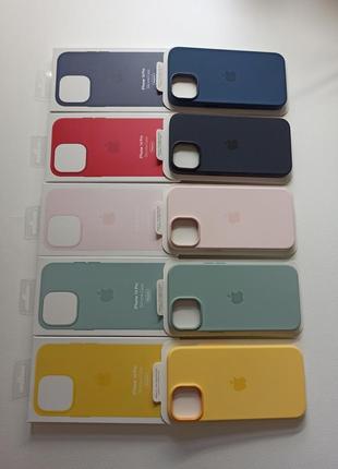 Чохол apple iphone 14 и 14 pro silicone case with magsafe