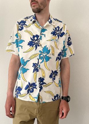 Сорочка гавайка vintage рубашка вінтаж2 фото