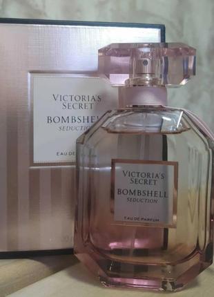 Victoria's secret bombshell seduction парфюмированная вода 100 ml виктория сикрет бомбшелл седакшн аромат духи2 фото