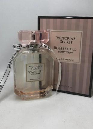 Victoria's secret bombshell seduction парфюмированная вода 100 ml виктория сикрет бомбшелл седакшн аромат духи3 фото